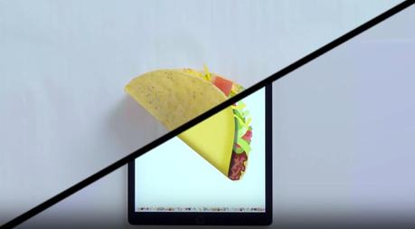 Emojis de comida recreados en la vida real con alimentos de verdad