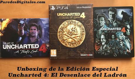 Unboxing de la Edición Especial de Uncharted 4