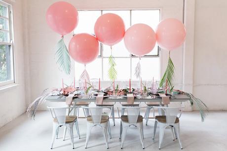 pink ballooms