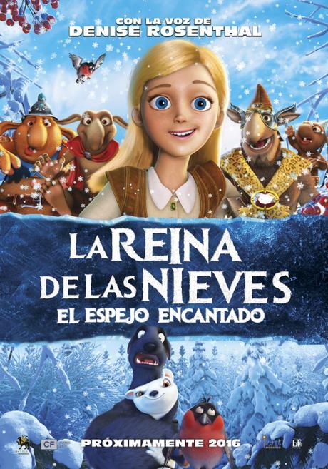 Gana una entrada para #LaReinaDeLasNievesElEspejoEncantado, gentileza @BFDistribution. Estreno, 19 de Mayo