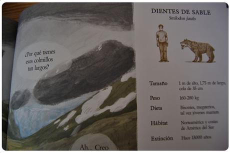 Foto-reseña Boris y los gigantes prehistóricos / Libro infantil