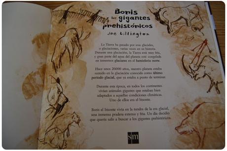 Foto-reseña Boris y los gigantes prehistóricos / Libro infantil