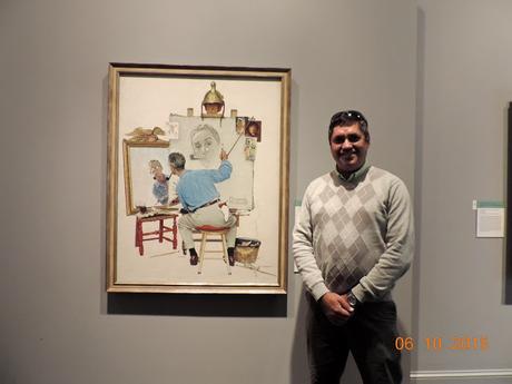 SERIES - Norman Rockwell - Self Portrait