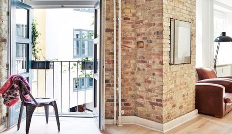 sillas Tolix mercados de pulgas Estilo urbano e industrial estilo industrial nórdico distribución diáfana decoración loft piso decoración copenhague blog decoración nórdica 