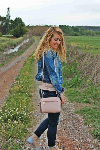 Bailarinas acordonadas celestes