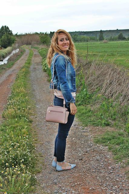 Bailarinas acordonadas celestes