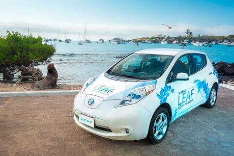 Nissan LEAF, una opción de movilidad limpia para Galápagos