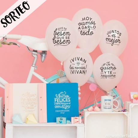 SORTEO: !NOS VAMOS DE BODA! CON MR WONDERFUL