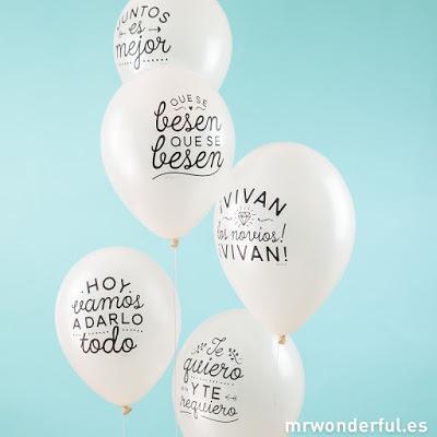 SORTEO: !NOS VAMOS DE BODA! CON MR WONDERFUL