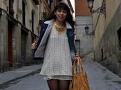 Mini dress denim jacket!