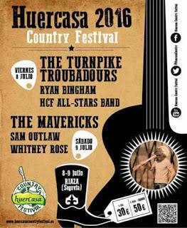 The Mavericks al Huercasa Country Festival de Riaza (Segovia)