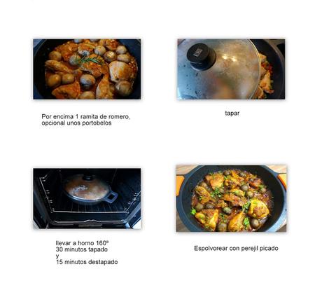 Pollo guisado especial