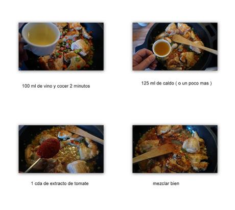 Pollo guisado especial