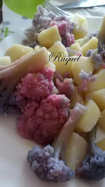 Brocoli morado con patatas