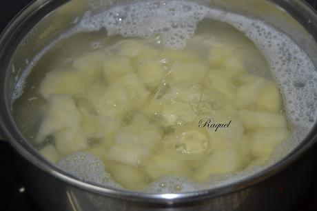 Brocoli morado con patatas