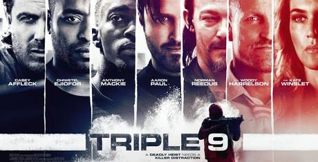 ¡Aquí el trailer! Triple 9 promete mucha acción y emoción con un equipo de super estrellas
