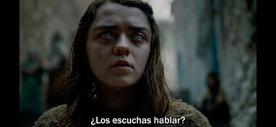 El entrenamiento de Arya es bastante puñetero.