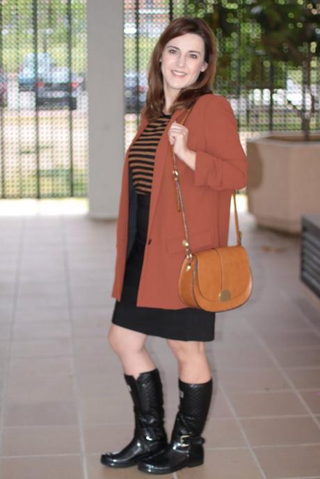 Blazer marron de Mango