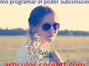 ¿Cómo programar poder subconsciente?