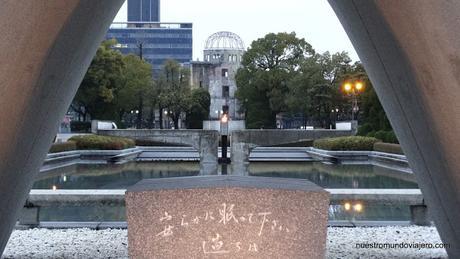 Hiroshima; monumento a la paz mundial