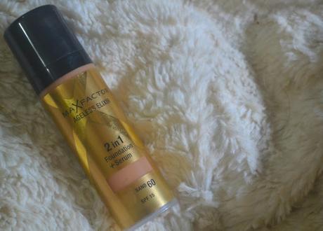 BASE AGELESS ELIXIR 2 IN 1 FOUNDATION + SERUM DE MAX FACTOR!!!