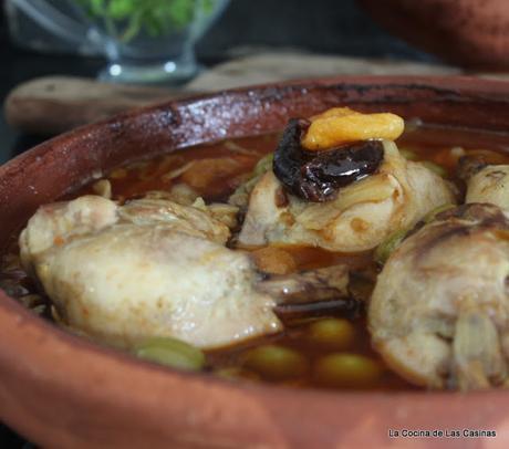 Tagine de Pollo Asturiano con Curry Rojo Tailandés y Picual de Jaén #CocinaFusión