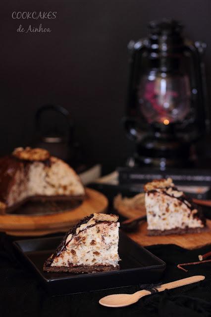 TARTA MOUSSE DE PAN CON CHOCOLATE