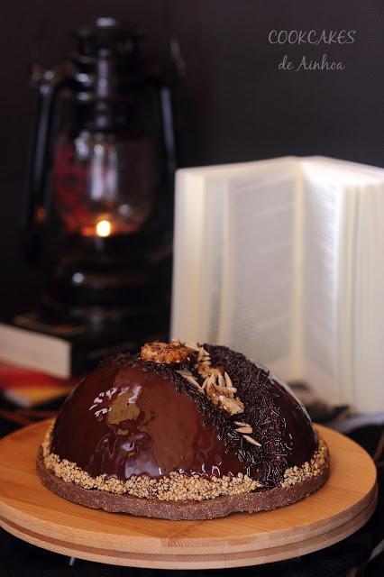 TARTA MOUSSE DE PAN CON CHOCOLATE