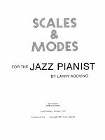 Larry Agovino - Scales & Modes for the Jazz Pianist