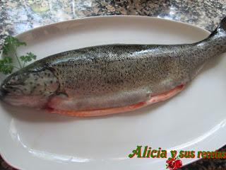 TRUCHA A LA PLATA