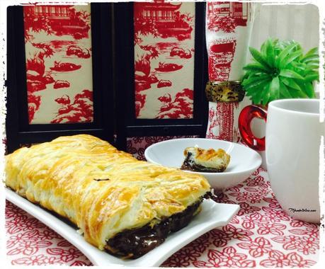 Trenza crujiente con chocolate Trenza crujiente de chocolate 1