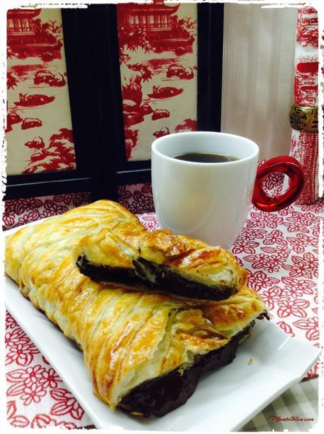 Trenza crujiente con chocolate Trenza crujiente de chocolate 4