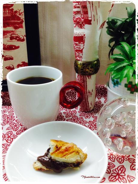 Trenza crujiente con chocolate Trenza crujiente de chocolate 2