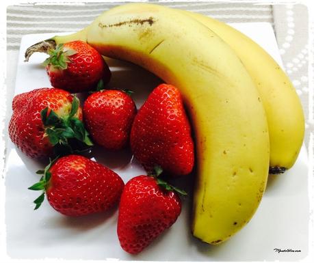 Tarta Tatin de fresa y plátano