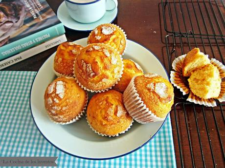 Magdalenas de Leche condensada al Limón