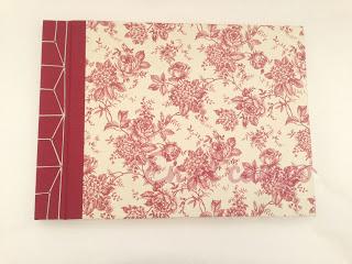 Libro de firmas con encuadernación japonesa