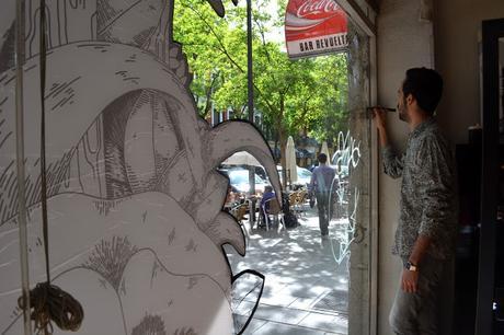 MADRID STREET ART PROJECT, CON ELTONO MADRID STREET ART PROJECT, CON ELTONO