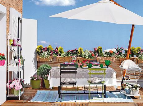 Mira estas ideas para decorar tu terraza y sacarle el máximo provecho esta temporada ¿Te apuntas?
