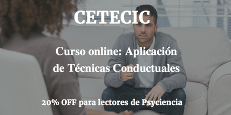 Curso online: Aplicación de técnicas conductuales (20% de descuento)