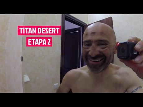 Así vivió el comentarista  Lobato desde su bici la 2 etapa de la Titan Desert