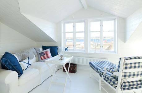 suelo blanco Estilo nórdico marítimo estilo escandinavo decoración en blanco decoración comedores decoración cocinas cocinas nórdicas modernas cocinas abiertas blog decoración nórdica 