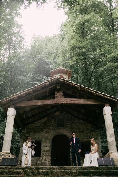 La boda romantic-forest de Erika y Dani