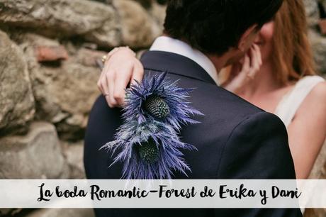 La boda romantic-forest de Erika y Dani