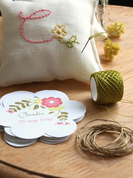 Los saquitos para la primera comunión de Claudia Los saquitos para la primera comunión de Claudia