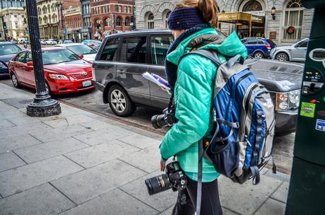 Camera dork. Yes I am carrying two bodies.