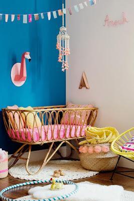 Tendencia Boho Chic - Baby Girl Nursery Decor - Decoración Bohemia.