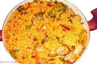 Arroz con butifarra
