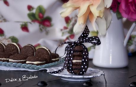 Bocaditos de Chocolate Negro y Blanco