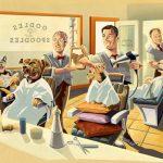 Ilustraciones estilo Art Decó y vintage. El trabajo de Stephen Fuller