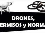 dice sobre permisos Drones normas